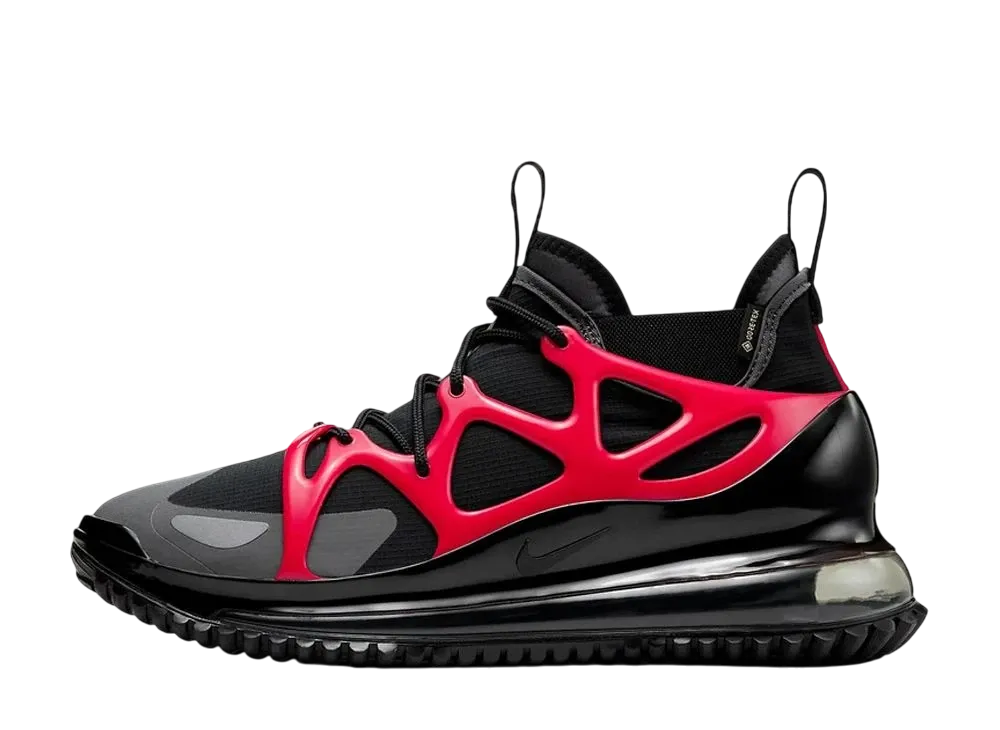 NIKE AIR MAX 720 HORIZON BLACK IRON GREY UNIVERSITY RED