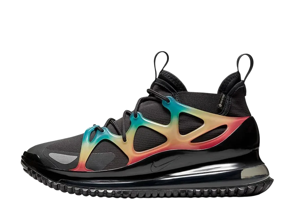 NIKE AIR MAX 720 HORIZON BLACK RAINBOW