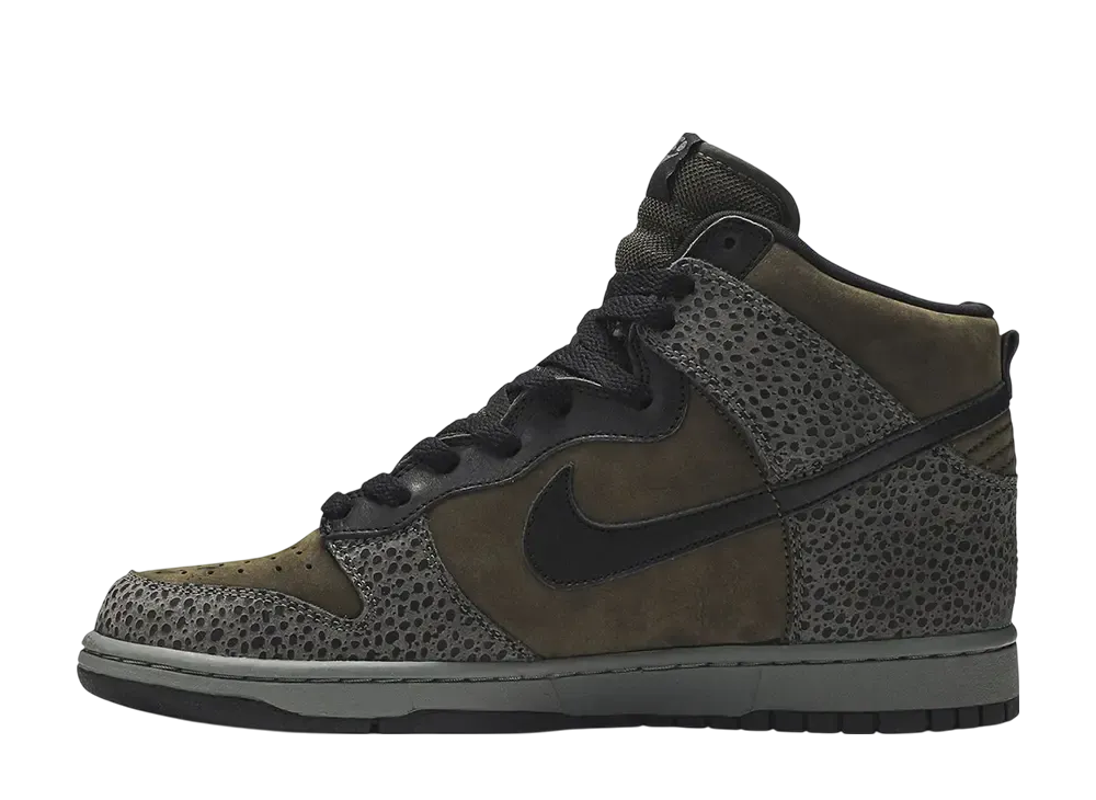 ナイキ ダンク ハイ PRM "サファリ/セーブルグリーン"