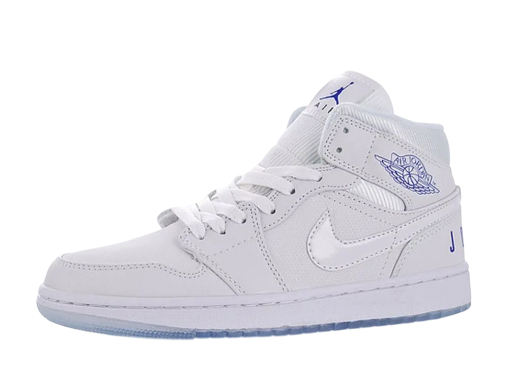 ナイキ エアジョーダン1 ミッド "ピュア ホワイト"