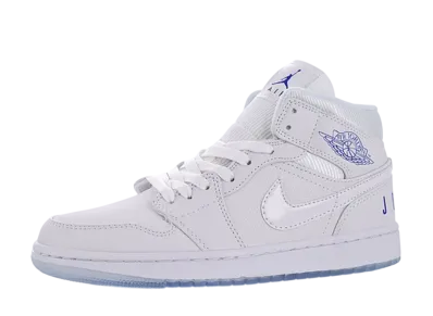 Nike Air Jordan 1 Mid "Pure White"