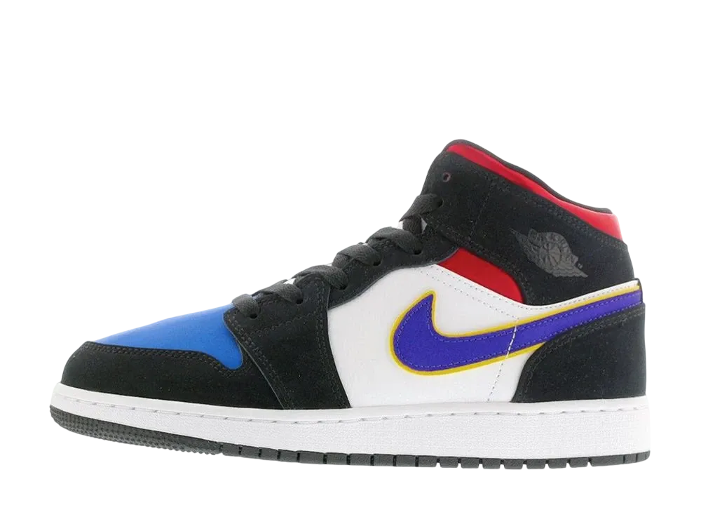 ナイキ GS エアジョーダン1 ミッド "レイカーズ トップ3"