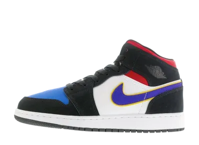 ナイキ GS エアジョーダン1 ミッド "レイカーズ トップ3"