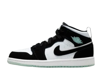 Nike PS Jordan 1 Mid "White/Black/Teal Tint"
