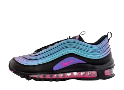 Nike GS Air Max 97 Throwback Future "Black/Laser Fuchsia"
