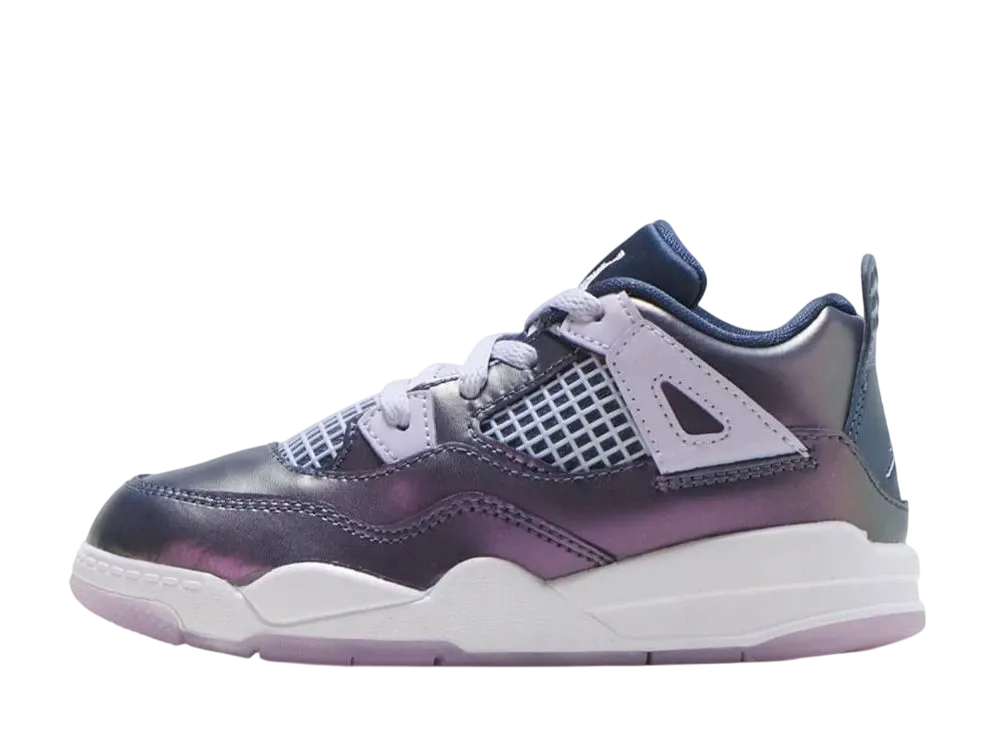 ナイキ TD エアジョーダン4 レトロ "モンスーンブルー"(キッズ)