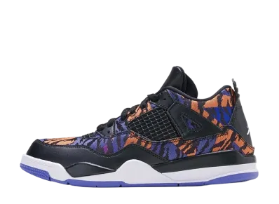 Nike PS Air Jordan 4 Retro "Black/Rush Violet"