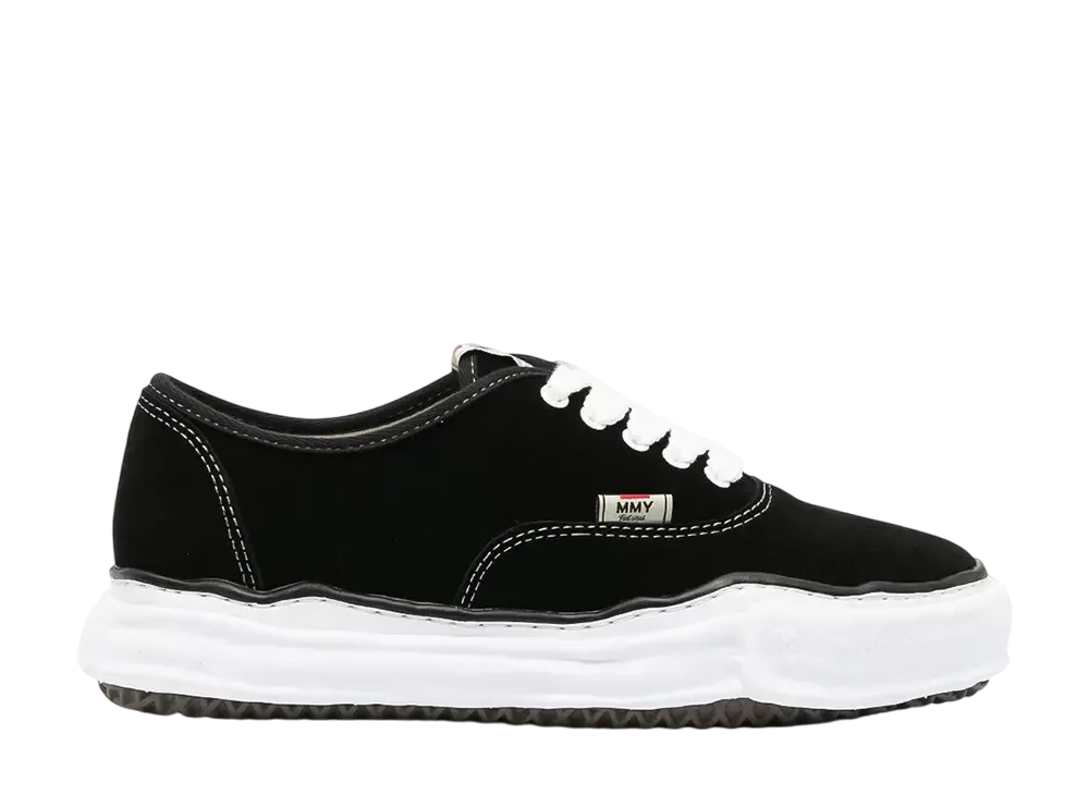 メゾンミハラヤスヒロ ベイカー ロー OG ソール スニーカー "ブラック" (A11FW720)