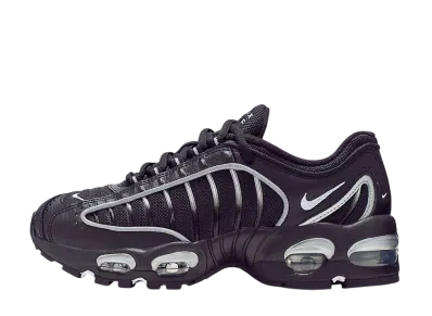 NIKE AIR MAX TAILWIND 4 BLACK METALLIC SILVER (GS)
