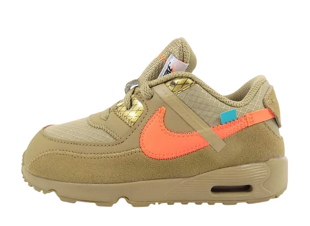 Off-White × Nike TD Air Max 90 "Desert Ore"