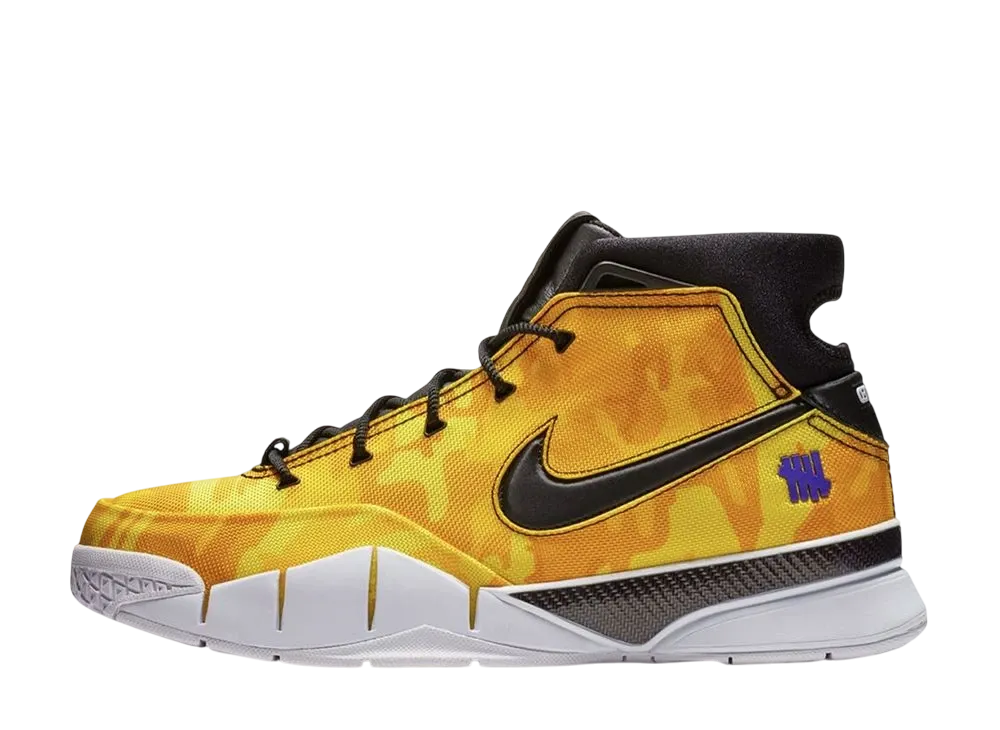 UNDEFEATED × Nike Kobe 1 Protro "Yellow Camo"