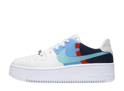 Nike Women's Air Force 1 Low "Sage White Light Blue"
