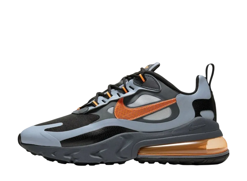 日本未入荷!★AIR MAX 270 REACT WINTER WOLF GREY ★ NIKE AIR MAX 270 REACT WINTER WOLF GREY TOTAL ORANGEの新品