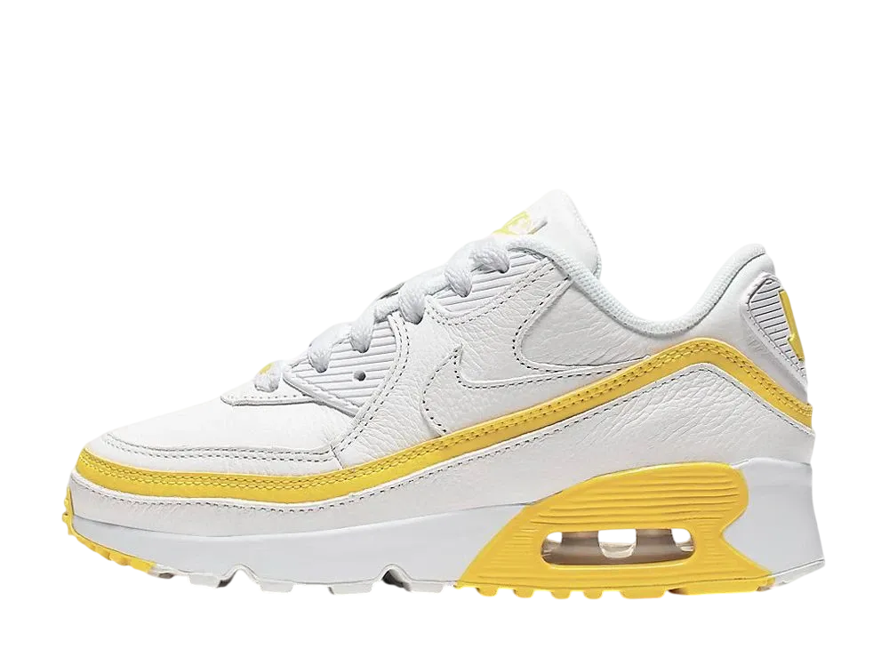ナイキ PS エアマックス90 アンディフィーテッド "ホワイト/オプチイエロー"(キッズ)