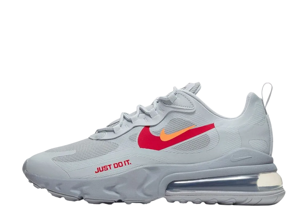 NIKE AIR MAX 270 REACT JUST DO IT GREY