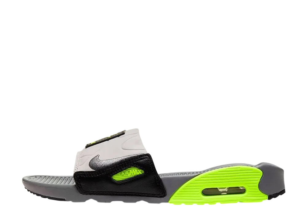 Nike Women's Air Max 90 Slide "Smoke Grey Volt Black"