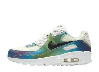 NIKE GS AIR MAX 90 "BUBBLE PACK WHITE"