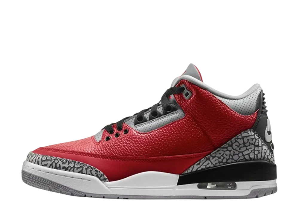 Nike Air Jordan 3 Retro "Fire Red/Cement"