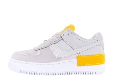 Nike Women's Air Force 1 Shadow "Vast Grey Laser Orange"