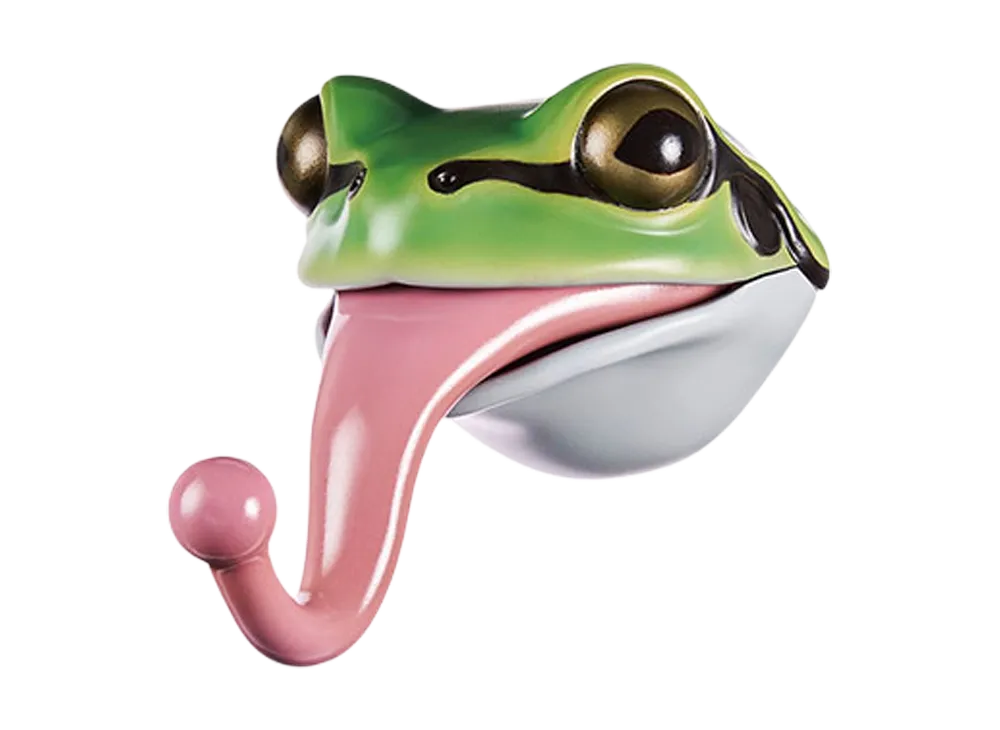 BANDAI "Ichiban Kuji" -Reptiles & Amphibians ~Tiny Friends~- D Prize Reptiles Head Magnet Frog