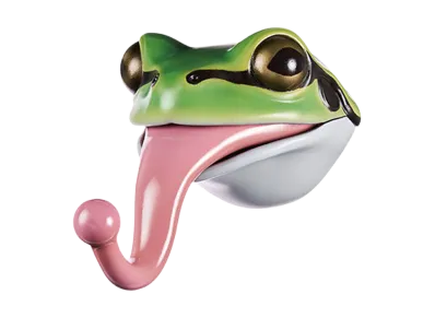 BANDAI "Ichiban Kuji" -Reptiles & Amphibians ~Tiny Friends~- D Prize Reptiles Head Magnet Frog