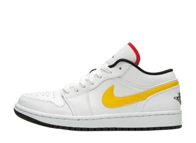 Nike Air Jordan 1 Low "White/Multi-Color"