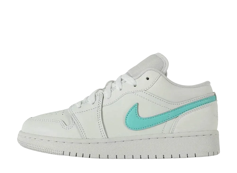 ナイキ エアジョーダン1 ロー "ホワイト ネオン (GS)"