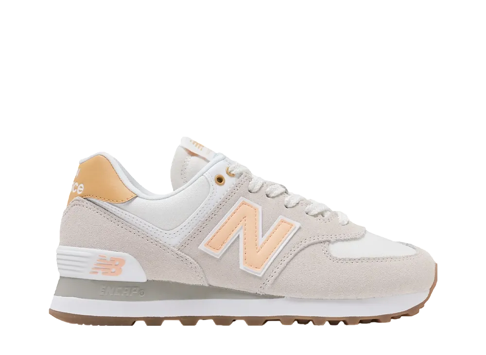 New Balance Women's 574 "Beige/Orange"