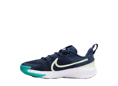 Nike PS Star Runner 4 "Midnight Navy/Dusty Cactus/White/Volt Tint"
