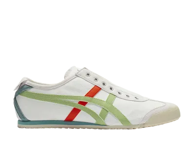 オニツカタイガー メキシコ66 スリッポン "ホワイト/ジェイド"