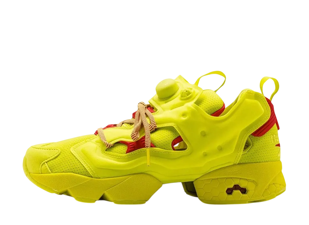 REEBOK INSTAPUMP FURY PACKER SHOES OG DIVISION HYPER GREEN