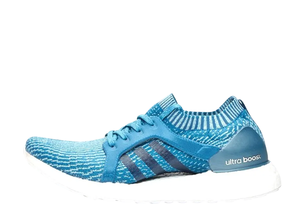 アディダス ウィメンズ ウルトラブースト X パーレイ "コア ブルー"