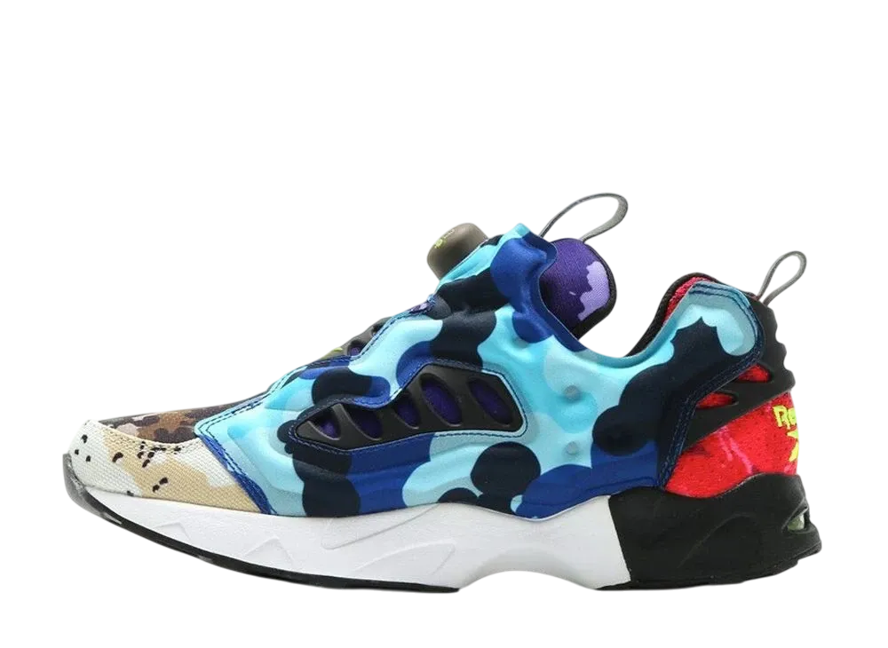 リーボック インスタポンプフューリー "ロード カントリークラブ ブラック ソーラー イエロー"