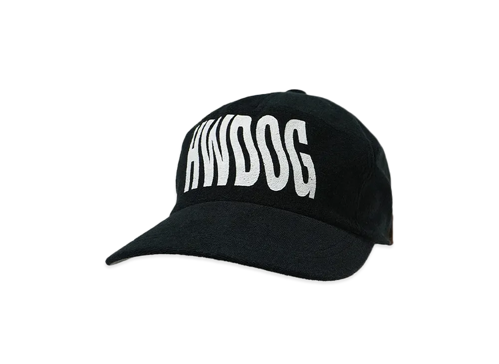 THE H.W.DOG &CO. WAVY LOGO COMMERCIAL CAP "BLACK"