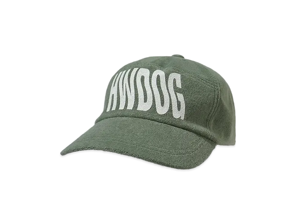 THE H.W.DOG &CO. WAVY LOGO COMMERCIAL CAP "L.GREEN"