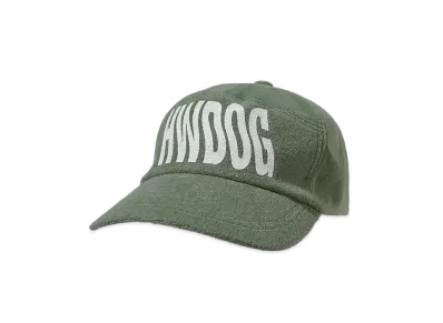THE H.W.DOG &CO. WAVY LOGO COMMERCIAL CAP "L.GREEN"