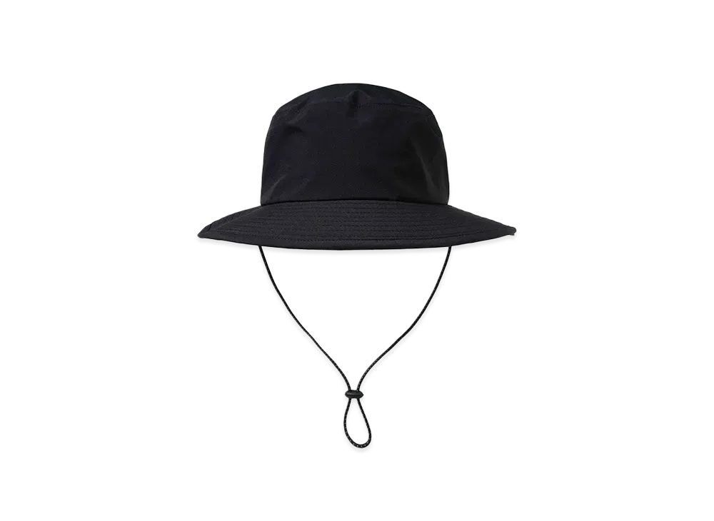 THE H.W.DOG &CO. RAIN HAT "BLACK "