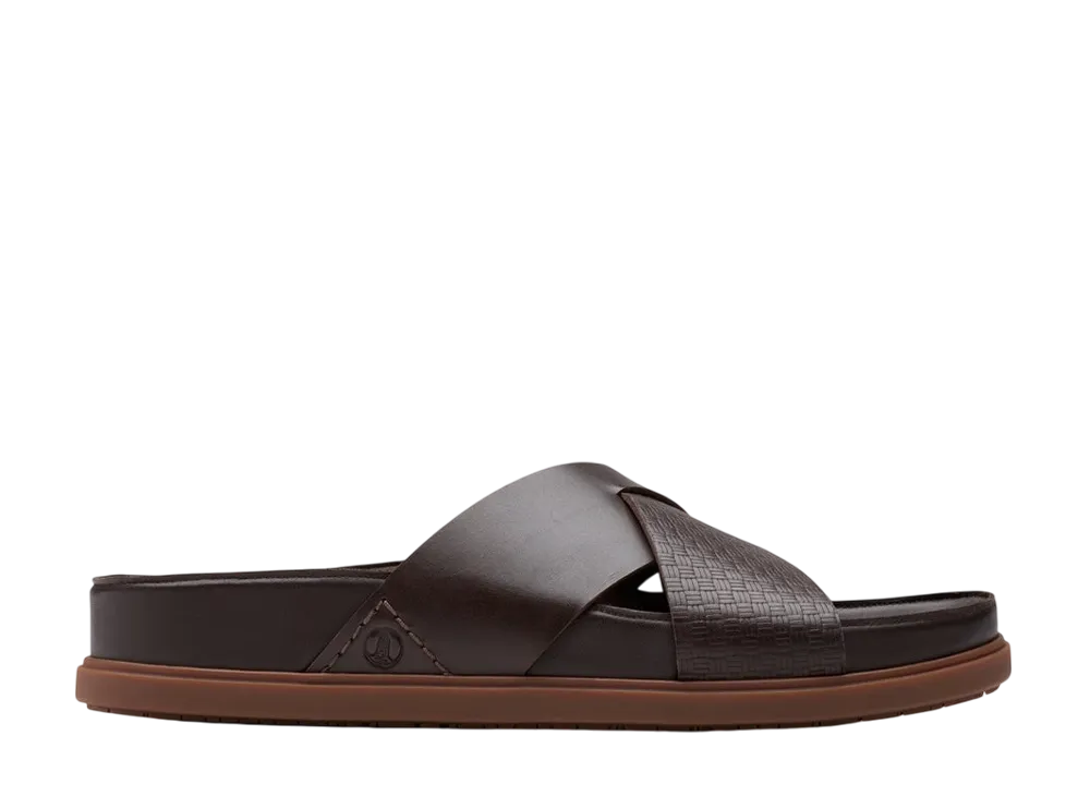 クラークス トーフォードクロス "ブラウンレザー"