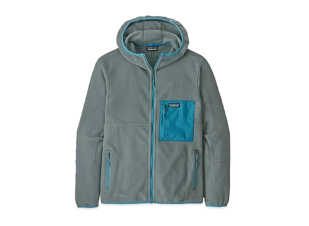 patagonia Men's Microdini Hoodie "Plume Grey"