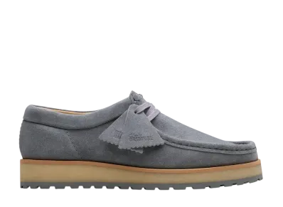 Clarks Wallabee Scout Lo "Grey Suede"