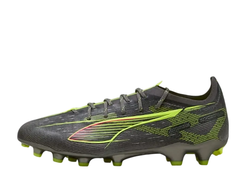 プーマ ウルトラ5 アルティメット HG "マットエイジドシルバー/イエローアラート/サンストラック"