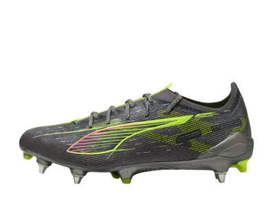 Puma Ultra 5 Ultimate MXSG "Matte Aged Silver/Yellow Alert/Sun Struck"