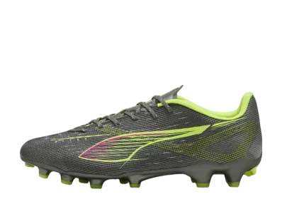 Puma Ultra 5 Pro HG/AG "Matte Aged Silver/Yellow Alert/Sun Struck"