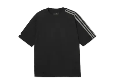 Y-3 3-Stripe SS Tee "Black/Off White"