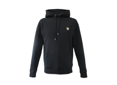 Maison Kitsune Fox Head Patch Regular Hoodie "Black"