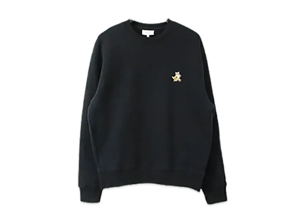 Maison Kitsune Speedy Fox Patch Comfort Sweatshirt "Black"