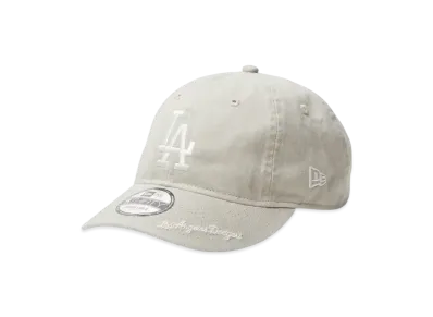 NEW ERA 9Thirty MLB Visor Logo Los Angeles Dodgers Acid Wash "Chrome"