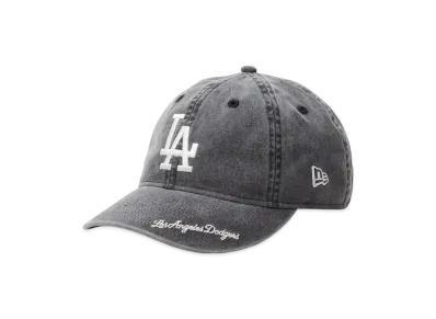 NEW ERA 9Thirty MLB Visor Logo Los Angeles Dodgers Acid Wash "Black"