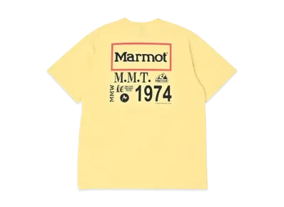 Marmot MMW Archive Logo T-Shirts "Lemon"