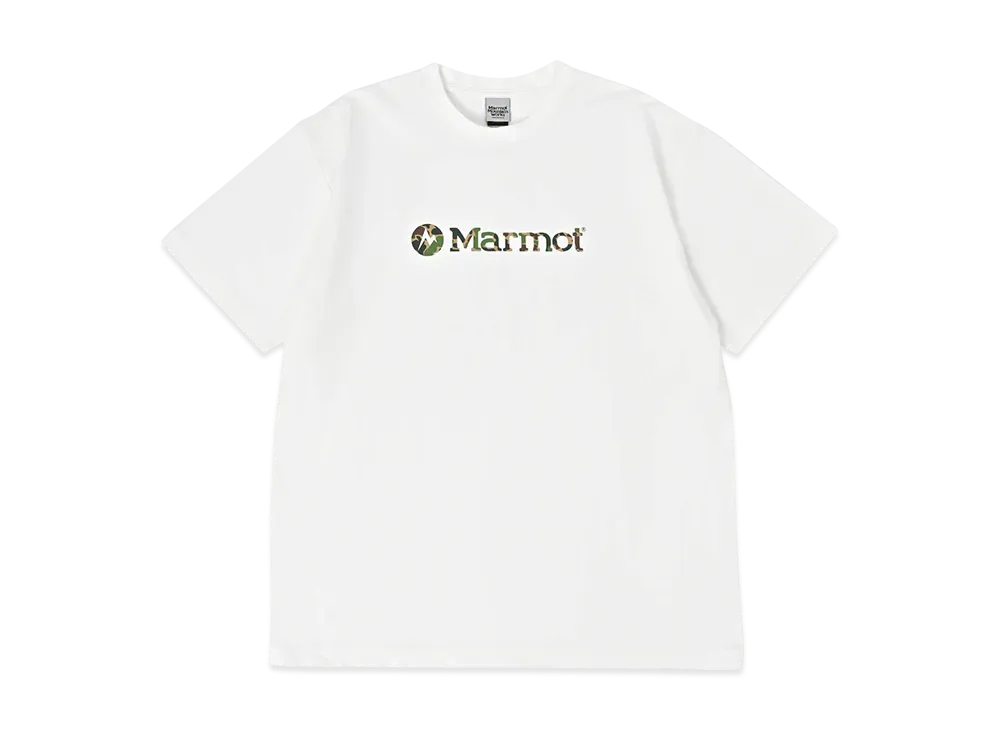 Marmot Camo-Logo T-Shirts "White"